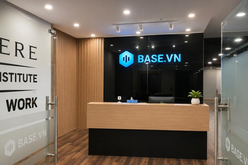 Văn phòng Base.vn do HELI thiết kế thi công
